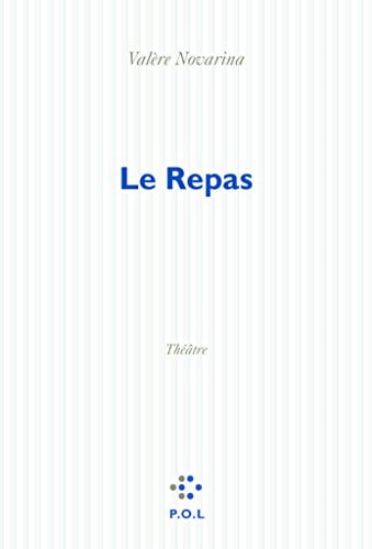 REPAS, de Novarina | portada del libro