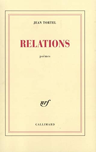 RELATIONS, de Tortel | portada del libro