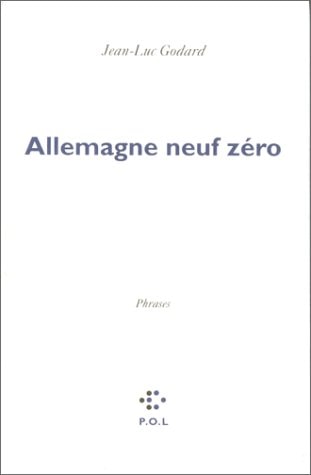 ALLEMAGNE NEUF ZERO, de Godard | portada del libro