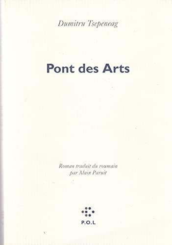 PONT DES ARTS, de Dumitru Țepeneag | portada del libro