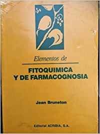 Elementos de fitoqu¡mica y de farmacognosia, de BRUNETON | portada del libro