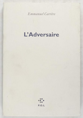 ADVERSAIRE, de Carrère | portada del libro