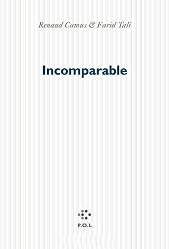 INCOMPARABLE, de Camus | portada del libro
