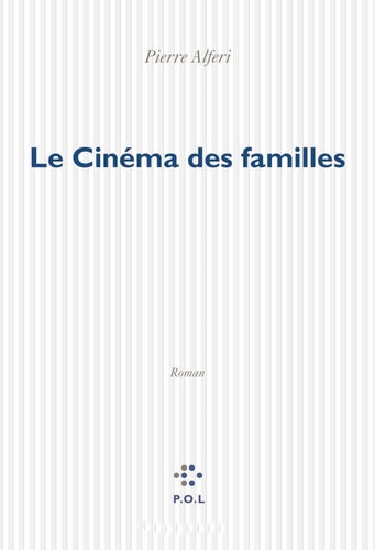 CINEMA DES FAMILLES, de Alferi | portada del libro