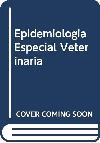 Epidemiolog¡a veterinaria, de BLAHA | portada del libro