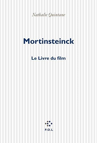 MORTINSTEINCK, de Nathalie Quintane | portada del libro