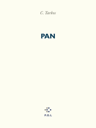PAN, de Christophe Tarkos | portada del libro