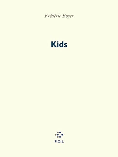 KIDS, de Boyer | portada del libro