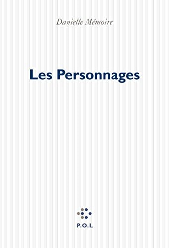 PERSONNAGES, de Mémoire | portada del libro