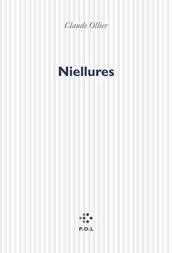 NIELLURES, de Ollier | portada del libro