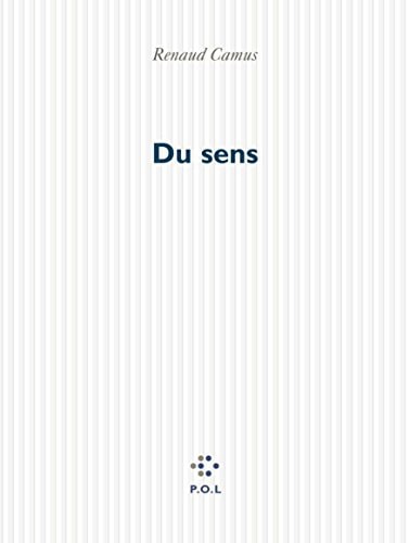 DU SENS, de Camus | portada del libro