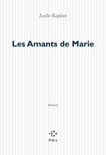 AMANTS DE MARIE, de Kaplan | portada del libro