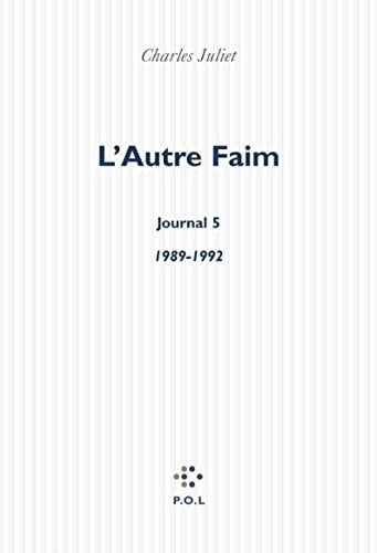 AUTRE FAIM, de Juliet | portada del libro