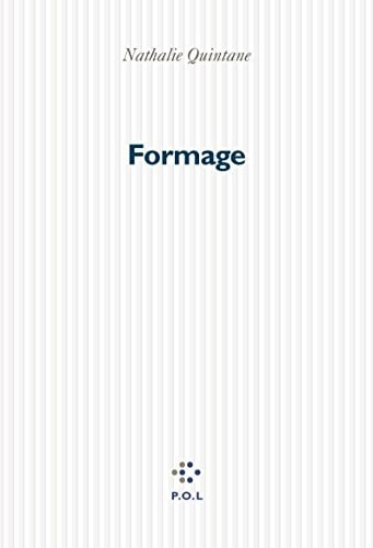 FORMAGE, de Nathalie Quintane | portada del libro