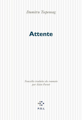 ATTENTE, de Dumitru Tsepeneag | portada del libro