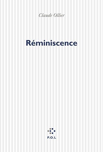 REMINISCENCE, de Ollier | portada del libro