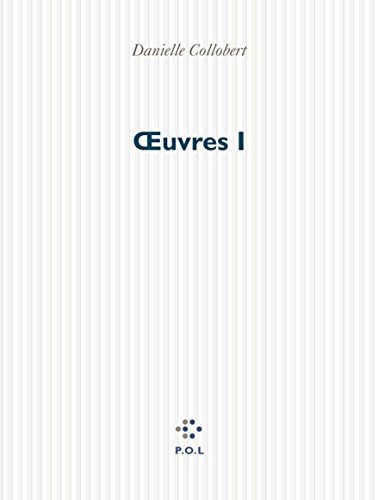 OEUVRES T1, de Collobert | portada del libro
