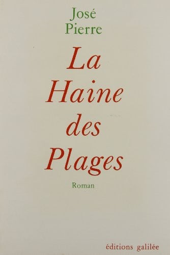 LA HAINE DES PLAGES, de PIERRE J | portada del libro
