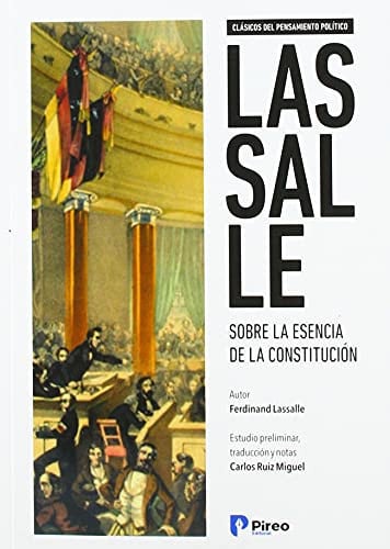 LASSALLE. SOBRE LA ESENCIA DE LA CONSTITUCION, de LASSALLE | portada del libro