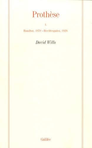 PROTHESE T1, de WILLS D | portada del libro