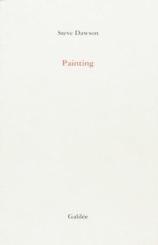 PAINTING, de DAWSON SULEIKA | portada del libro