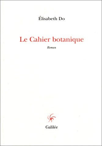 LE CAHIER BOTANIQUE, de DO E | portada del libro