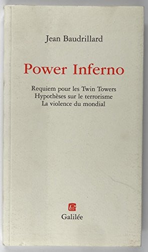 POWER INFERNO, de BAUDRILLARD J | portada del libro