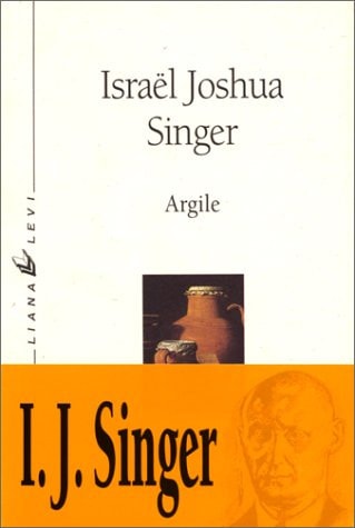 ARGILE, de Israel Joshua Singer | portada del libro
