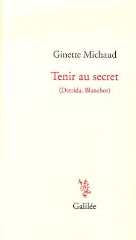 TENIR AU SECRET, de MICHAUD G | portada del libro