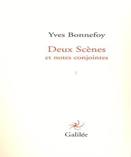 DEUX SCENES, de BONNEFOY YVES | portada del libro