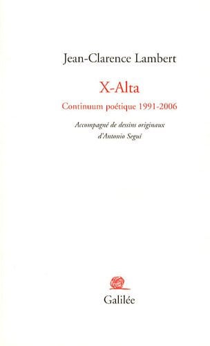 X-ALTA, de LAMBERT JC | portada del libro