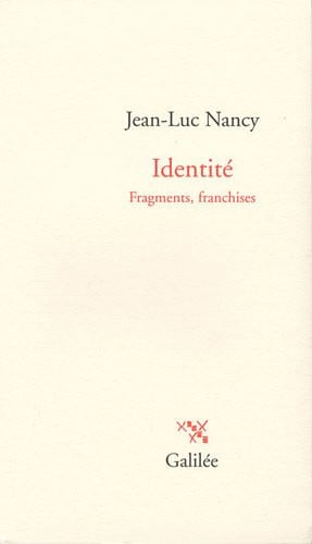 IDENTITE, de NANCY J L | portada del libro