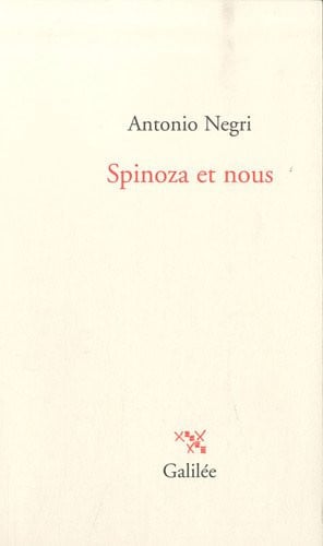 SPINOZA ET NOUS, de NEGRI A | portada del libro