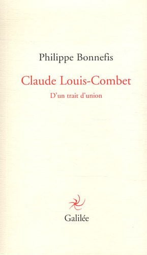 CLAUDE LOUIS COMBET, de BONNEFIS P | portada del libro