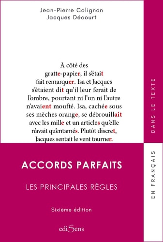 CCORDS PARFAITS, de Jean-Pierre Colignon | portada del libro