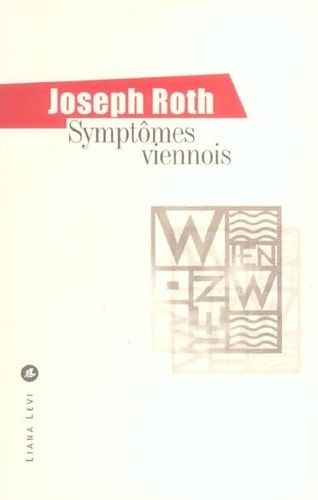 SYMPTÔMES VIENNOIS, de Joseph Roth | portada del libro