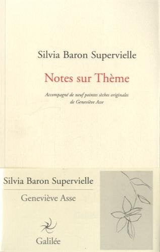 NOTES SUR THEME, de BARON-SUPERVIEL | portada del libro