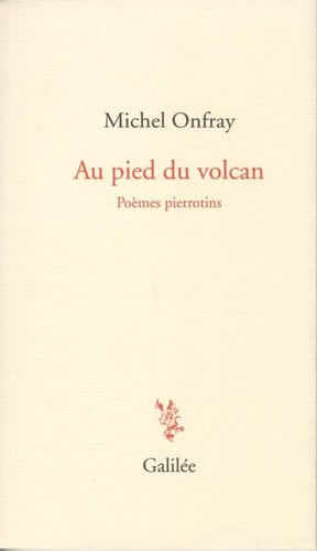 Au pied du volcan, de ONFRAY MICHEL | portada del libro