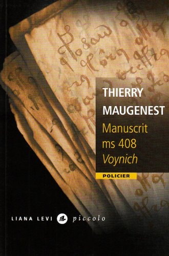 MANUSCRIT MS 408 VOYNICH, de Thierry Maugenest | portada del libro