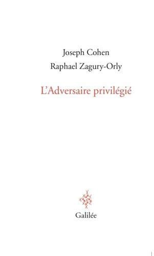 L'ADVERSAIRE PRIVILEGIE, de COHEN JOSEPH#ZA | portada del libro