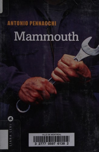 MAMMOUTH, de Antonio Pennacchi | portada del libro