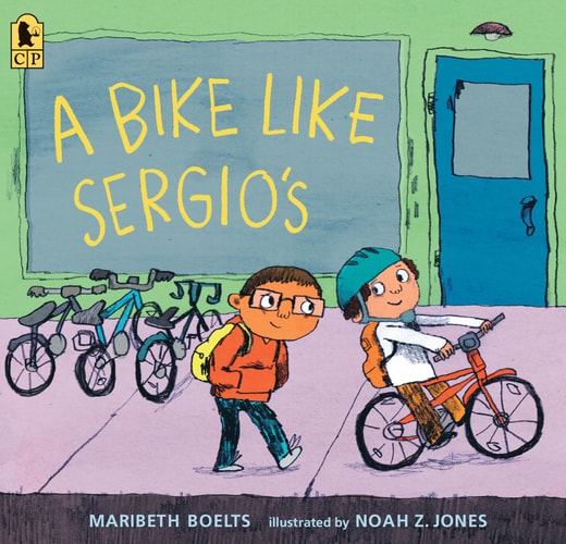 A BIKE LIKE SERGIOS, de Maribeth Boelts | portada del libro