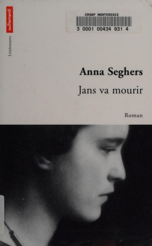 JANS VA MOURIR, de Anna Seghers | portada del libro