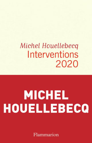 Interventions 2020, de Michel Houellebecq | portada del libro