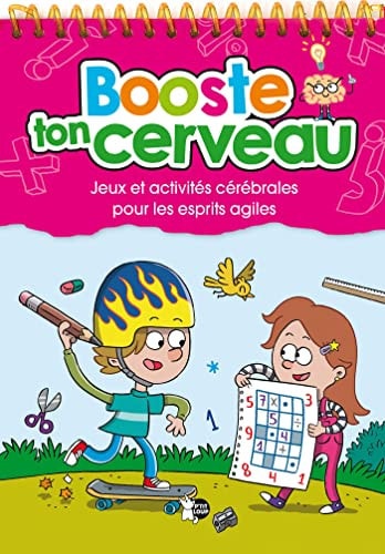 JEUX ET ACTIVITES CEREBRALES POUR LES ESPRITS AGILES BLOC RO, de P'tit Loup | portada del libro
