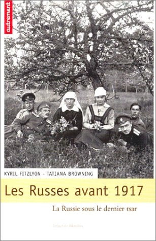 LES RUSSES AVANT 1917, de Kyril Fitzlyon | portada del libro