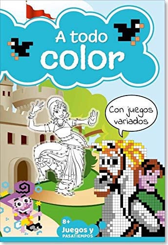 PASATIEMPOS INF A TODO COLOR 03, de Varios autores | portada del libro