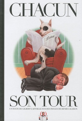 CHACUN SON TOUR, de Gilbert Laffaille | portada del libro