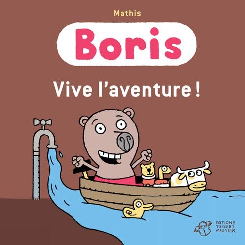 BORIS VIVE LAVENTURE, de Jean-Marc Mathis | portada del libro