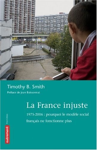 LA FRANCE INJUSTE, de Timothy Beresford Smith | portada del libro